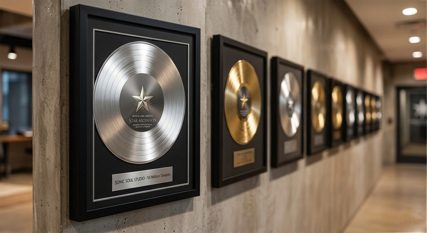 Artistipaketti musiikkistudiossa